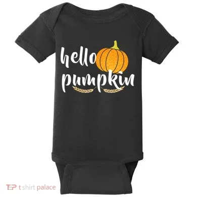 Hello Pumpkin Baby Bodysuit