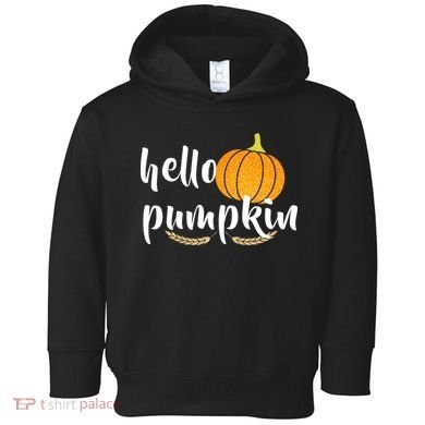 Hello Pumpkin Toddler Hoodie