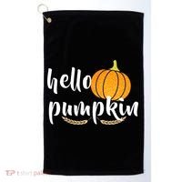Hello Pumpkin Golf Towel thumb 0