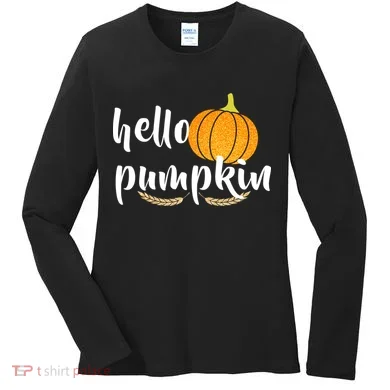 Hello Pumpkin Women's Long Sleeve Shirt