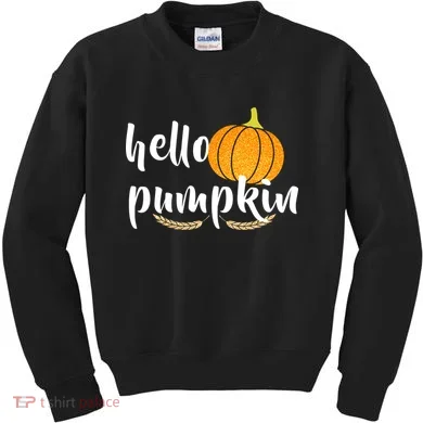 Hello Pumpkin Kids Sweatshirt
