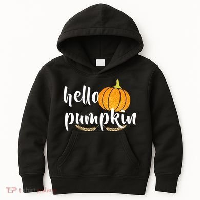 Hello Pumpkin Kids Hoodie