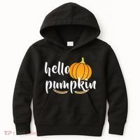 Hello Pumpkin Kids Hoodie thumb 0