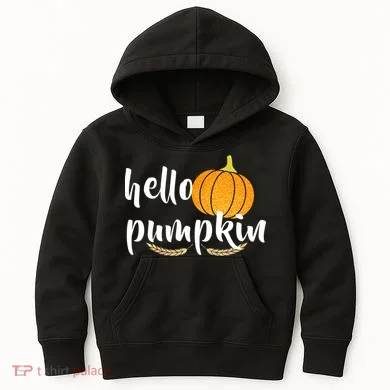 Hello Pumpkin Kids Hoodie