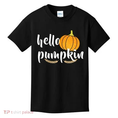 Hello Pumpkin Kids T-Shirt