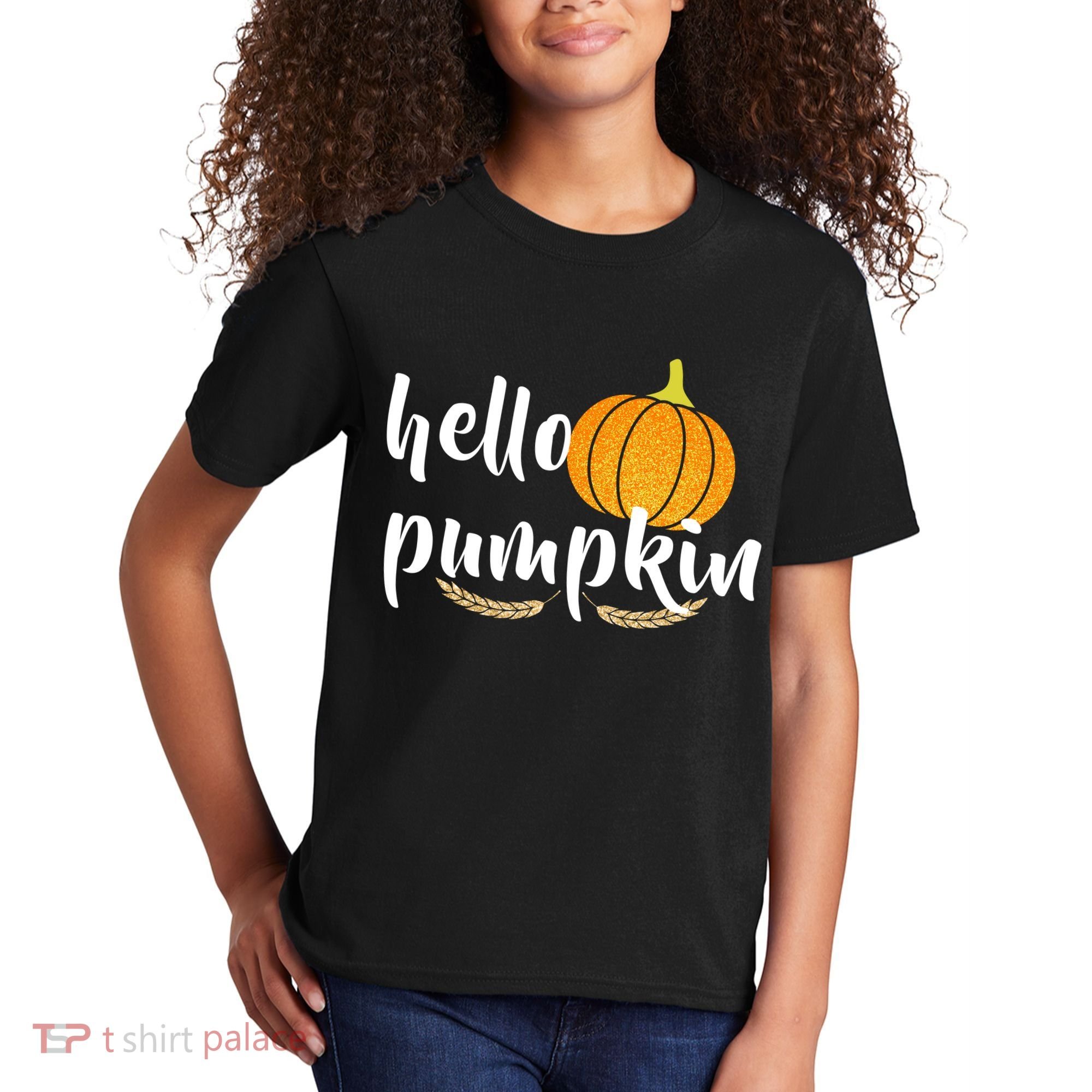 Hello Pumpkin Kids T-Shirt