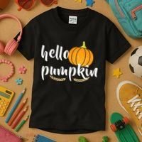 Hello Pumpkin Kids T-Shirt thumb 3