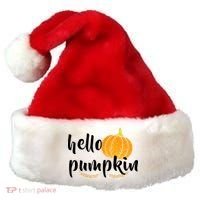 Hello Pumpkin Santa Hat thumb 0