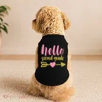 Hello Second Grade Cute Elementary School Doggie Tank thumb 2
