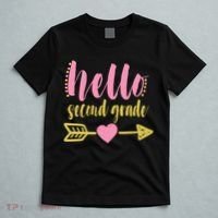 Hello Second Grade Cute Elementary School T-Shirt thumb 5