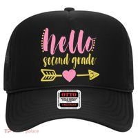 Hello Second Grade Cute Elementary School Hat thumb 0
