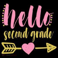Hello Second Grade Cute Elementary School Toddler T-Shirt thumb 4