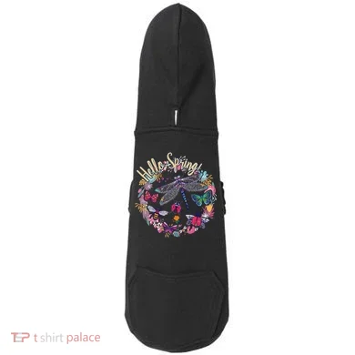 Hello Spring Floral Bugs Doddie Hoodie