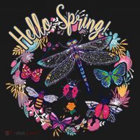 Hello Spring Floral Bugs Sweatshirt thumb 3