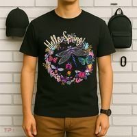 Hello Spring Floral Bugs T-Shirt thumb 6
