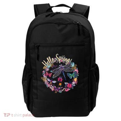 Hello Spring Floral Bugs Backpack