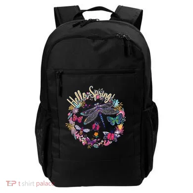 Hello Spring Floral Bugs Backpack