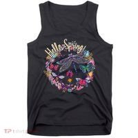 Hello Spring Floral Bugs Tank Top thumb 0