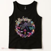 Hello Spring Floral Bugs Tank Top thumb 2