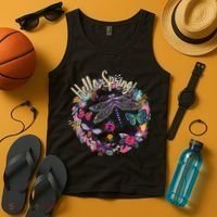 Hello Spring Floral Bugs Tank Top thumb 4