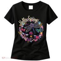 Hello Spring Floral Bugs Women's T-Shirt thumb 0