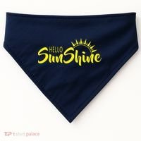 Hello Sunshine USA-Made Doggie Bandana thumb 0