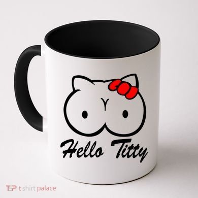 Hello Titty Coffee Mug