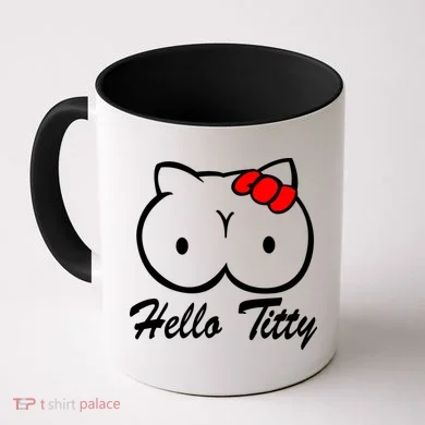 Hello Titty Coffee Mug