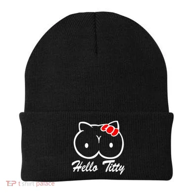 Hello Titty Beanie