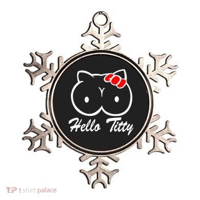 Hello Titty Ornament