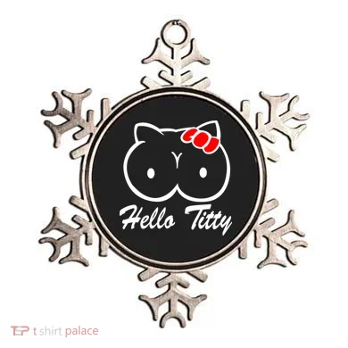 Hello Titty Ornament
