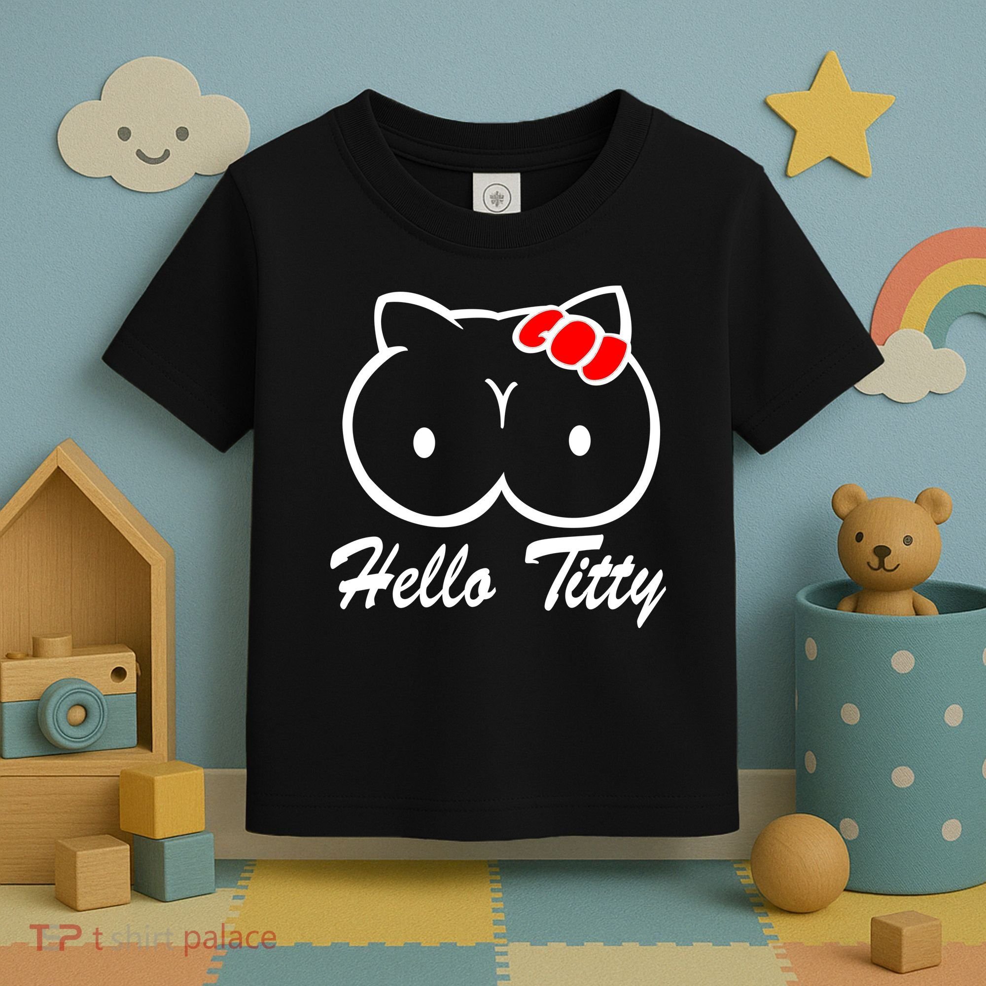 Hello Titty Toddler T-Shirt