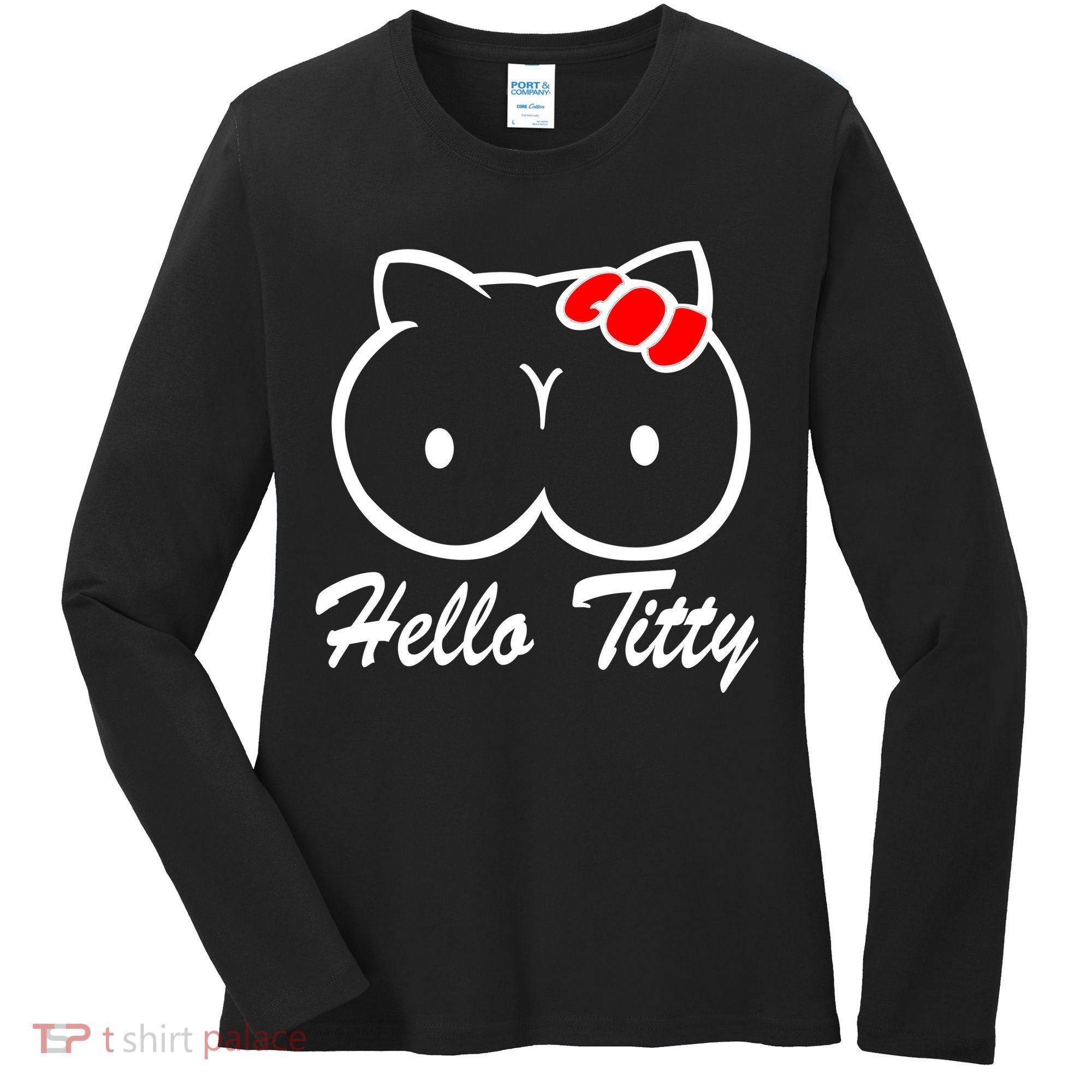 Hello Titty Women's Long Sleeve Shirt