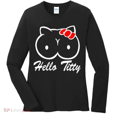 Hello Titty Women's Long Sleeve Shirt