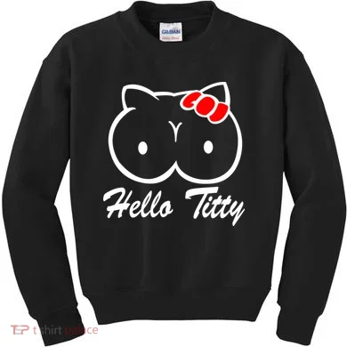 Hello Titty Kids Sweatshirt