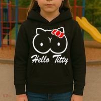 Hello Titty Kids Hoodie thumb 3