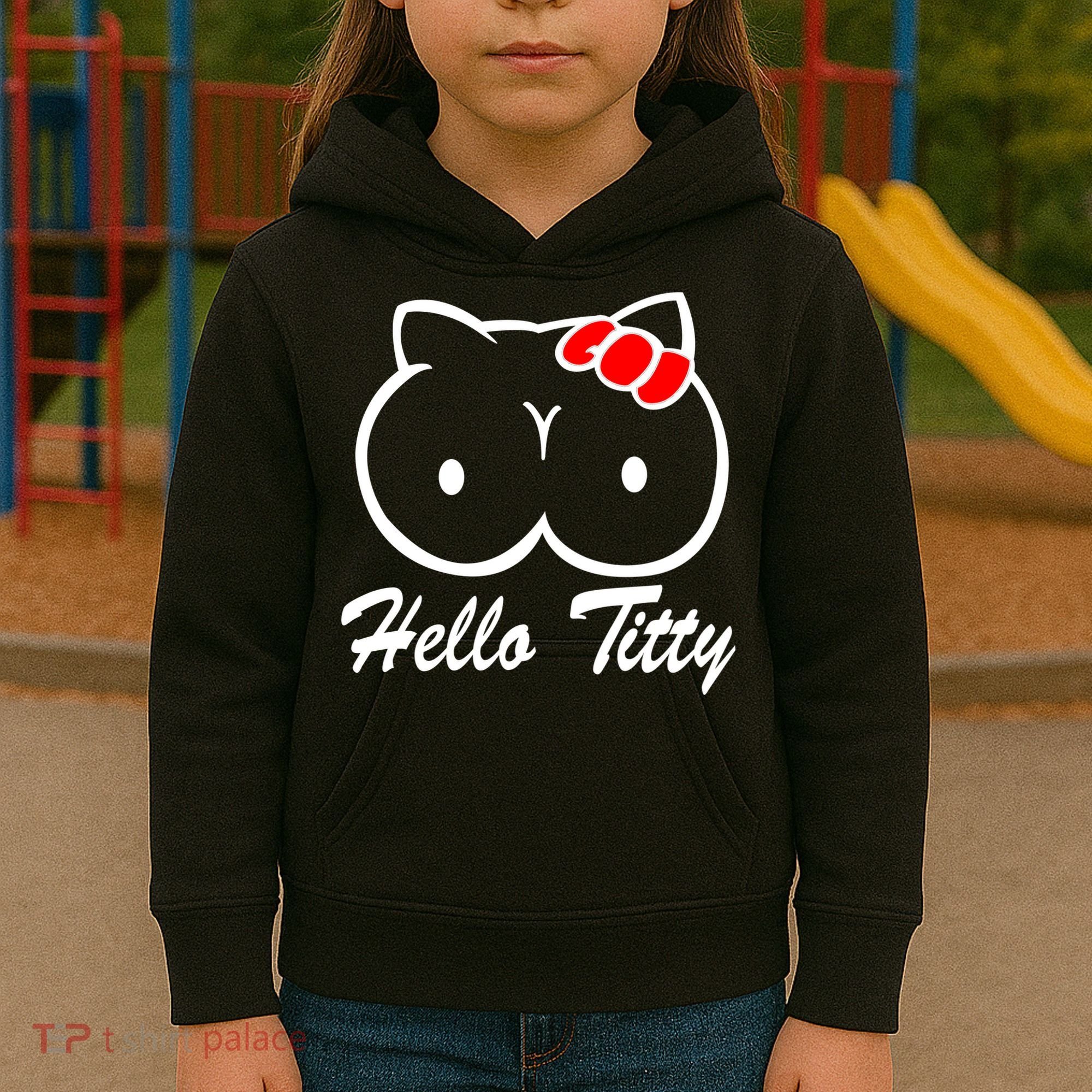 Hello Titty Kids Hoodie