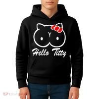 Hello Titty Kids Hoodie thumb 4