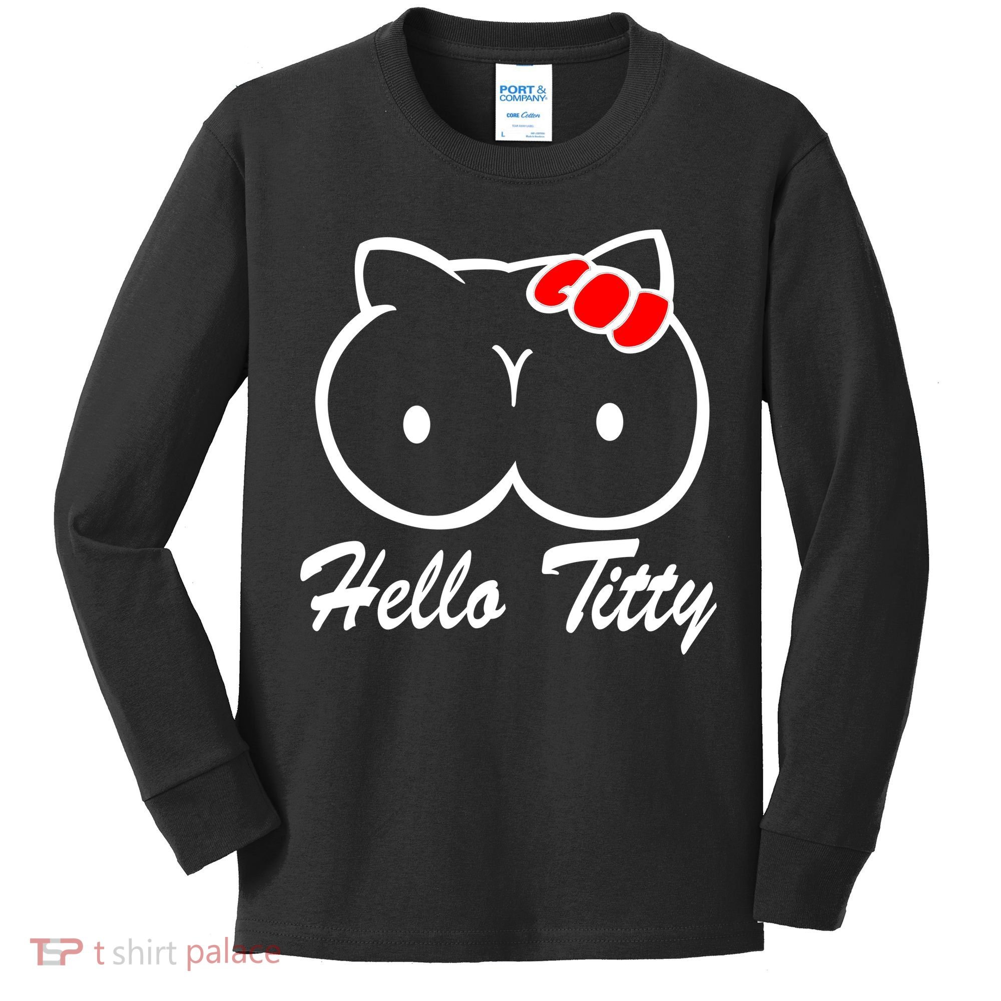 Hello Titty Kids Long Sleeve Shirt