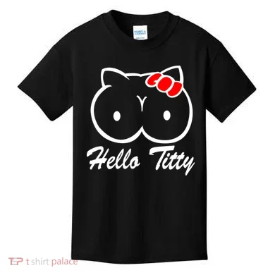Hello Titty Kids T-Shirt
