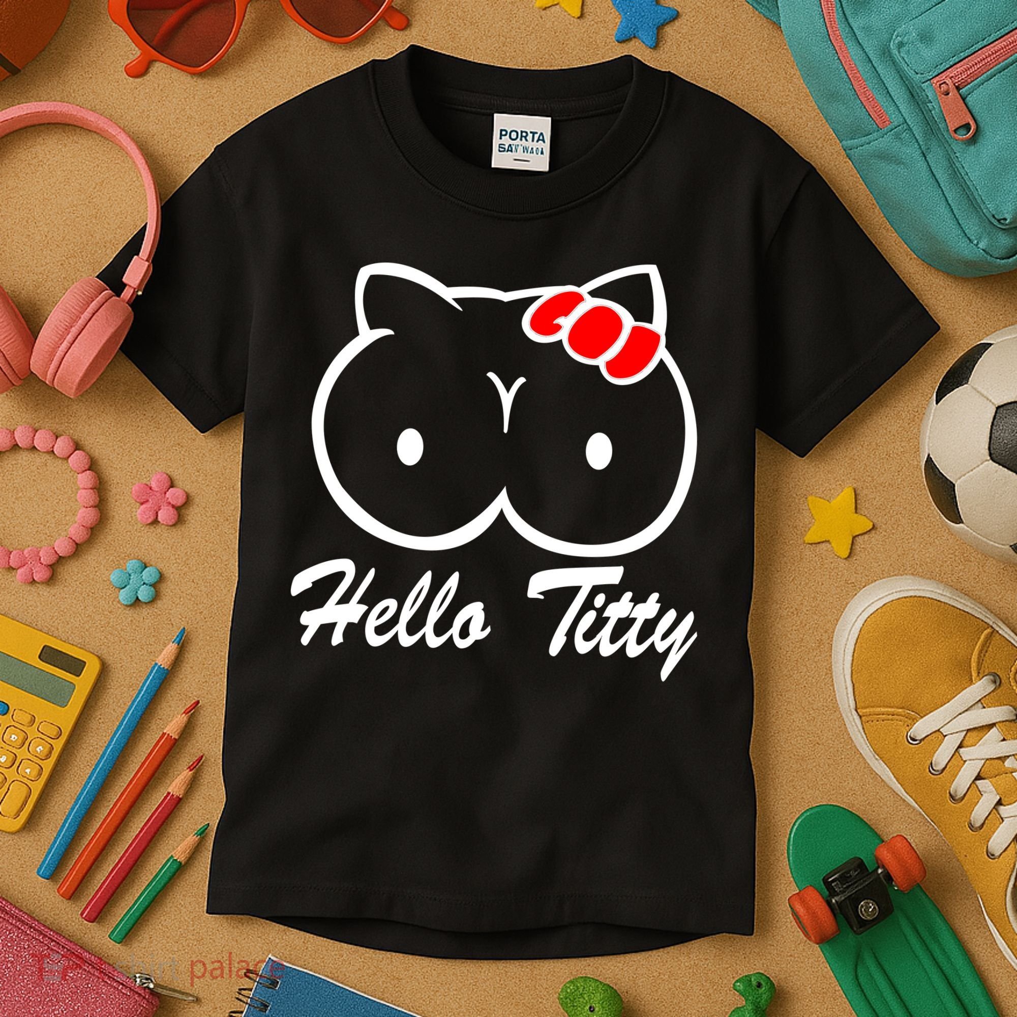 Hello Titty Kids T-Shirt