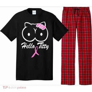 Hello Titty Breast Cancer Pajama Set