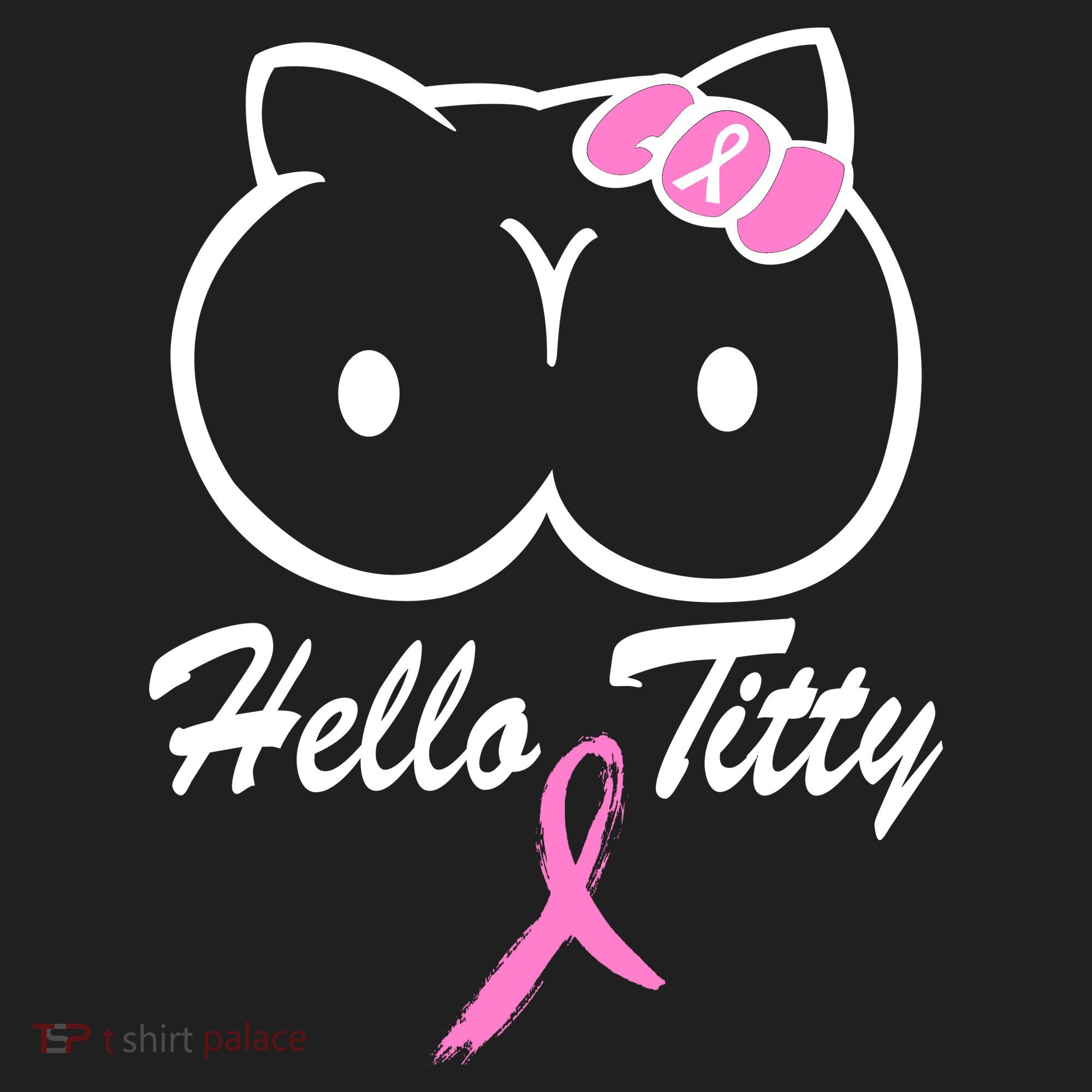 Hello Titty Breast Cancer Tumbler