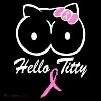 Hello Titty Breast Cancer Mousepad thumb 1