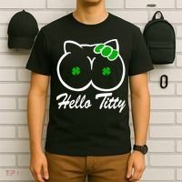 Hello Titty Irish Clover T-Shirt thumb 6