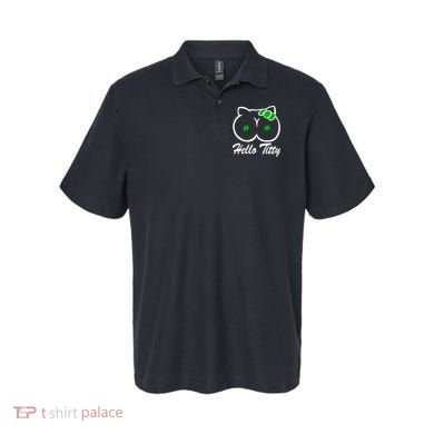 Hello Titty Irish Clover Polo