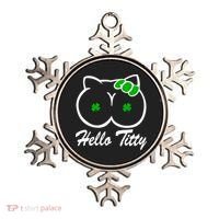 Hello Titty Irish Clover Ornament thumb 0