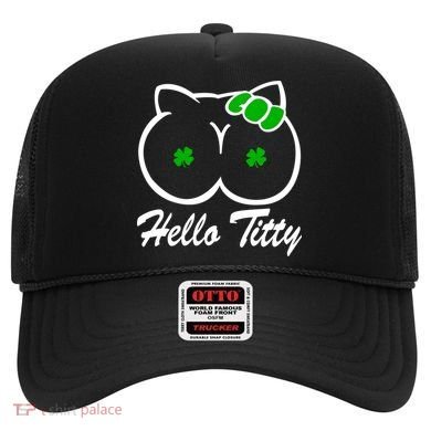 Hello Titty Irish Clover Hat