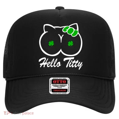 Hello Titty Irish Clover Hat