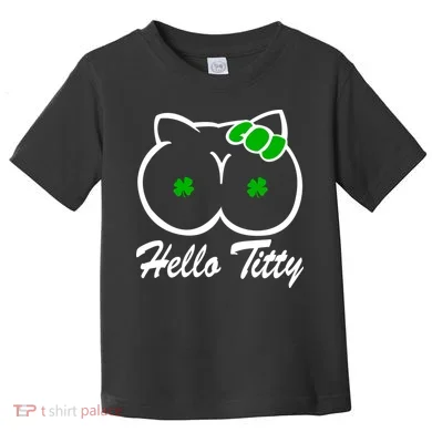 Hello Titty Irish Clover Toddler T-Shirt